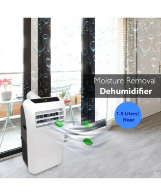 Portable Air Conditioner, 10,000 BTU, Built-in Dehumidifier & Fan