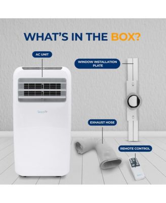 Portable Air Conditioner, 10,000 BTU, Built-in Dehumidifier & Fan