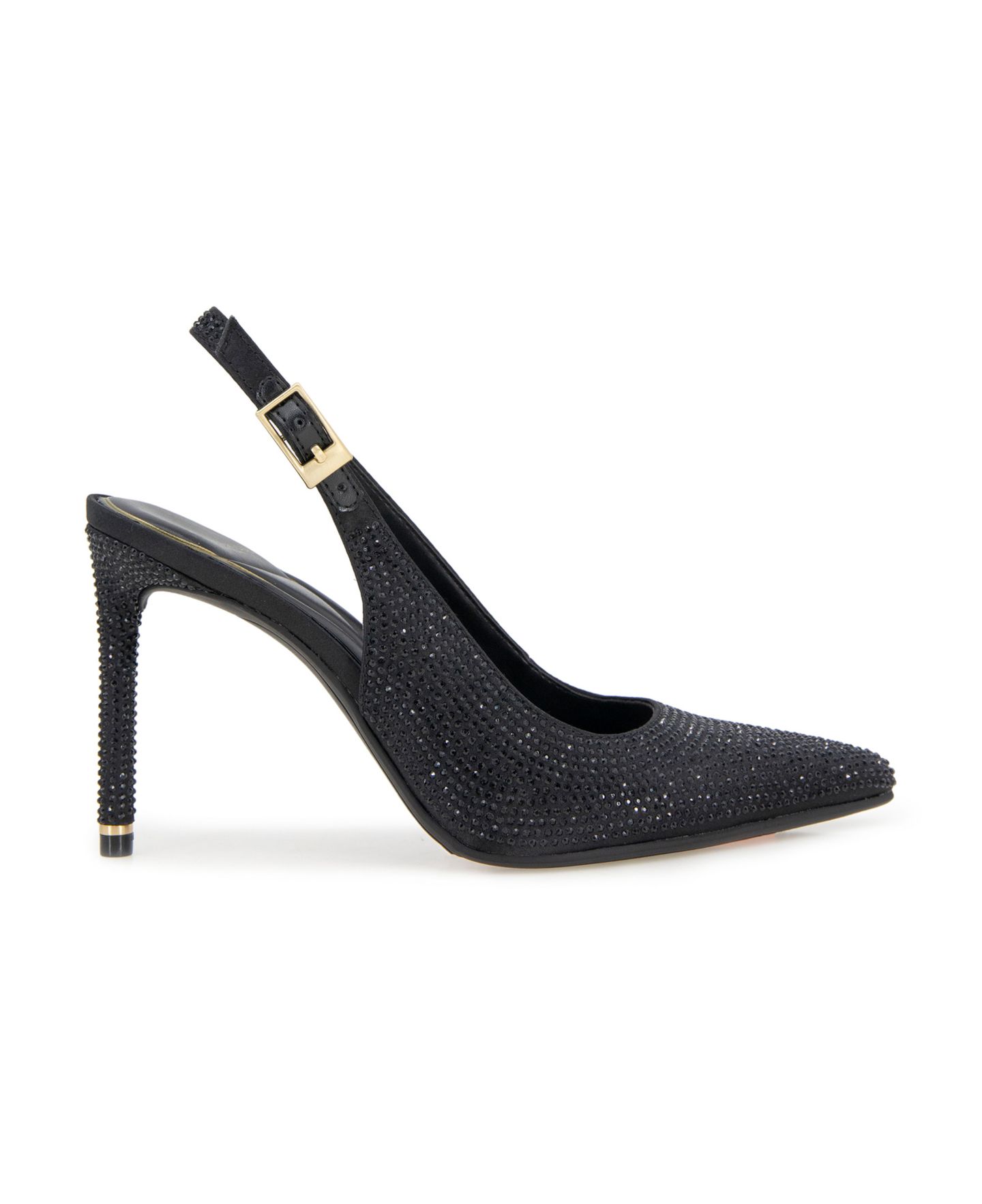 Женские туфли Kenneth Cole New York Quinnly Sling Crystal Pumps, цвет: Чёрный — фото 2