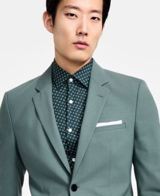 Men's Modern-Fit Wool Blend Suit Jacket