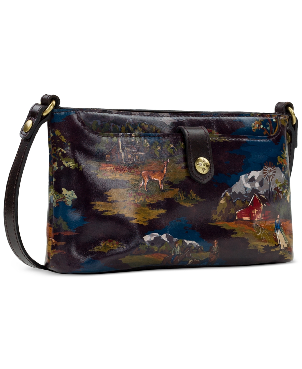 Patricia Nash Aimee Crossbody - Heritage Leather