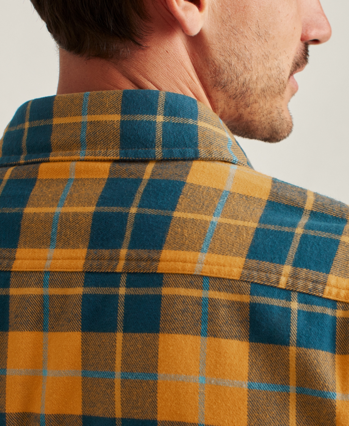 Bonobos Men's Long Sleeve Button-down Plaid Shirt In Yellow