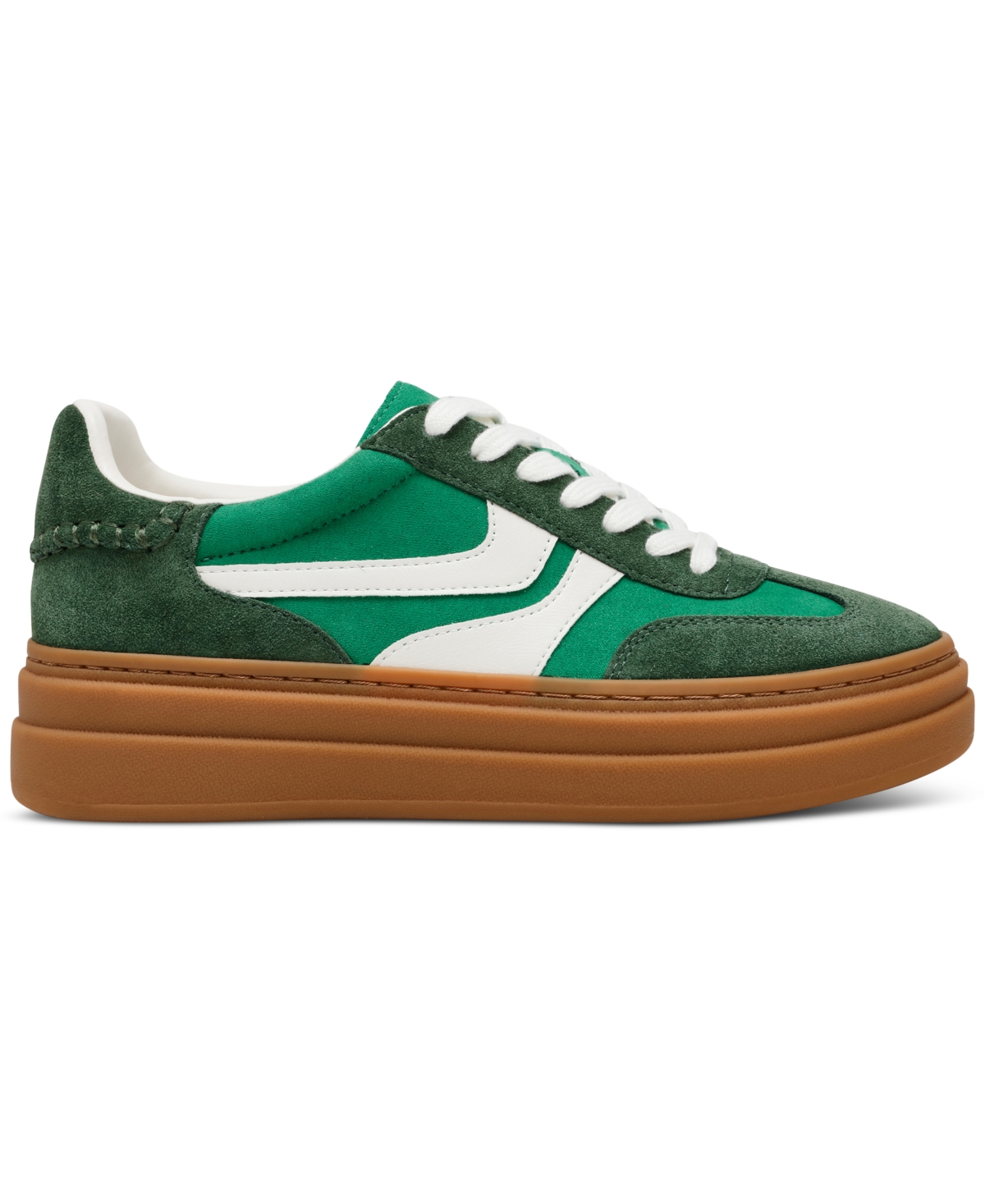 Steve Madden Women's Dodge Triple Platform Lace-Up Sneakers