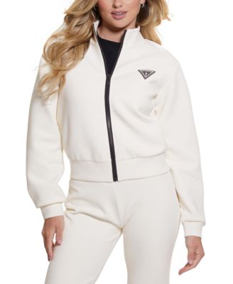 GUESS - Women's Ann Zip-Front Sweatshirt