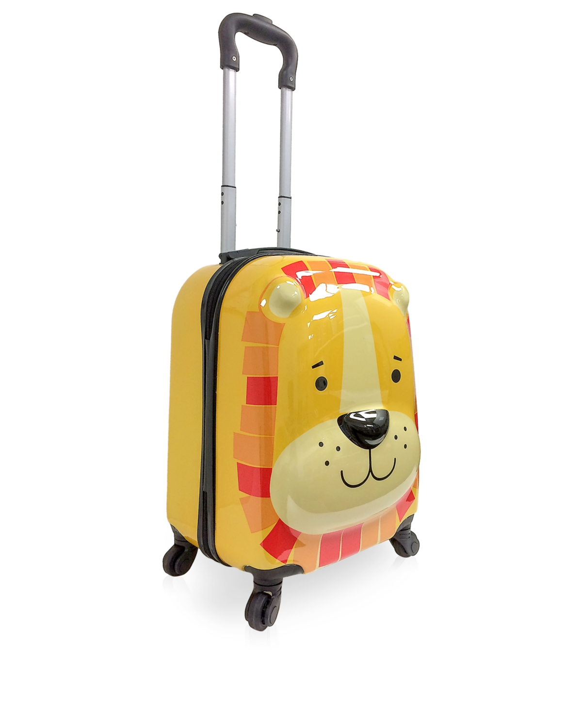 Tucci 18" 3d Kids Luggage Suitcase In Lion Buddy