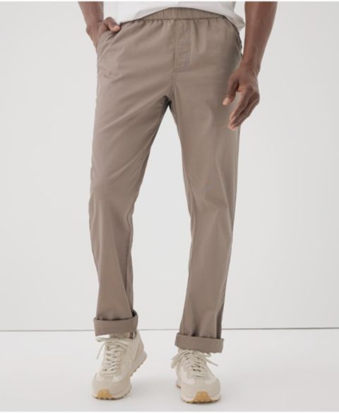 Мужские брюки Pact Organic Cotton Daily Twill Midweight - 34" Inseam, цвет: Cinder