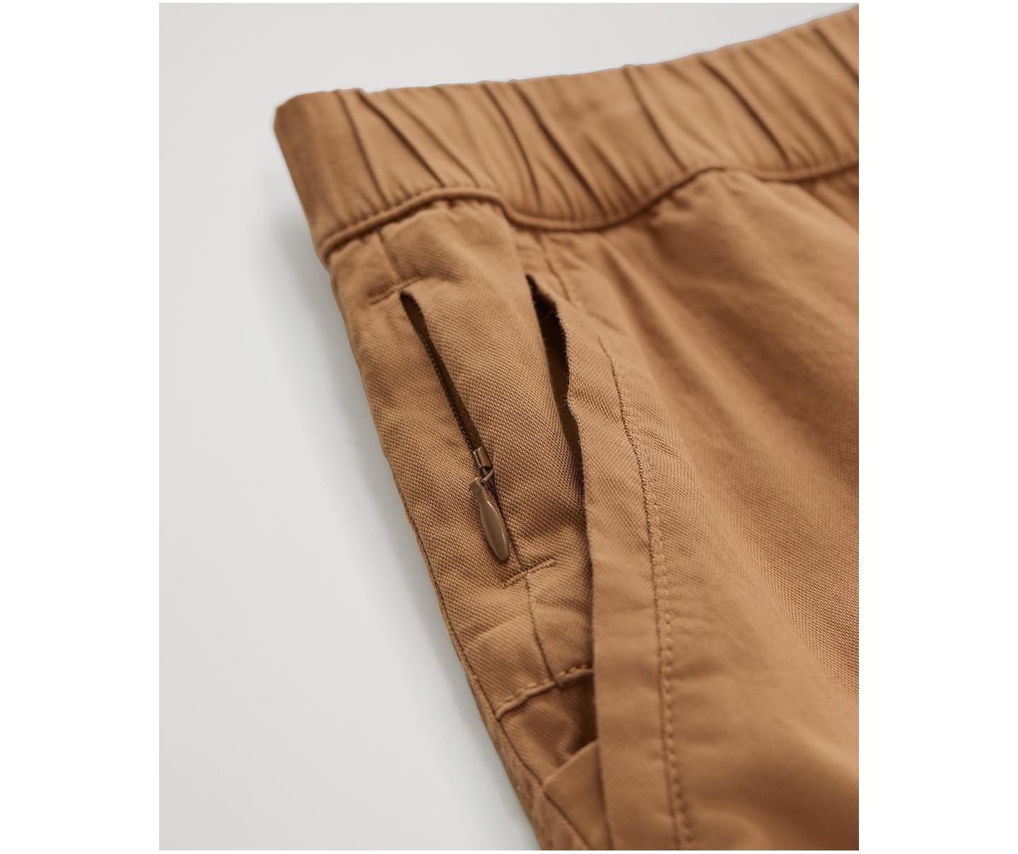 Мужские брюки Pact Organic Cotton Daily Twill Midweight Pant - 32" Inseam, цвет: Верблюжий — фото 5