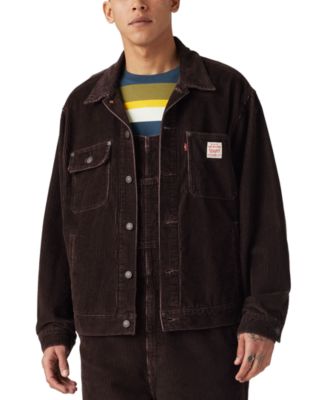 Levi s Men s Sunrise Relaxed Fit Corduroy Cotton Trucker Jacket Macy s