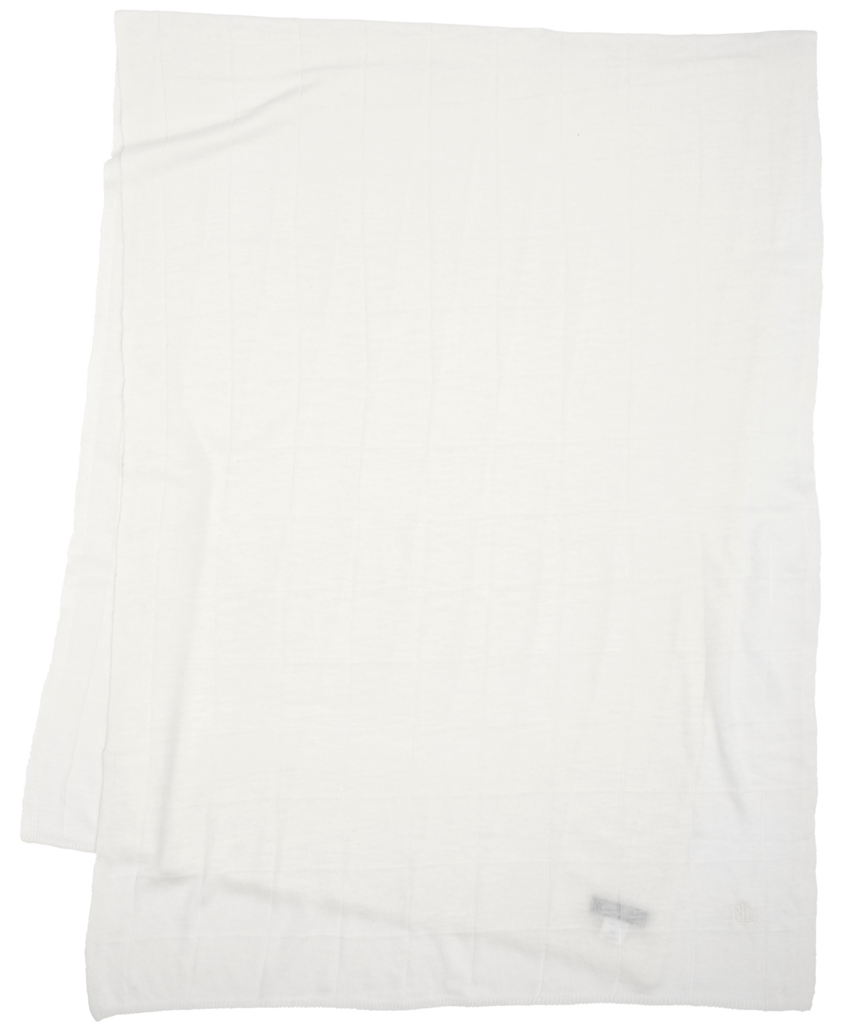 Lauren Ralph Lauren Grid Texture Knit Wrap