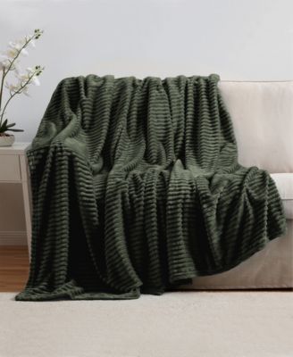 Cut Plush Lightweight Super Soft Fuzzy Luxury Bed Blanket, Twin