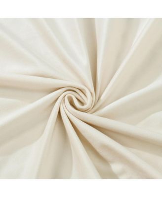 Heavyweight Velvet Curtain Rod Pocket Panels (Set of 2), 52" W x 96" L