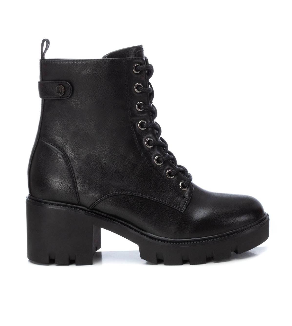 Women's Combat Booties By - Black