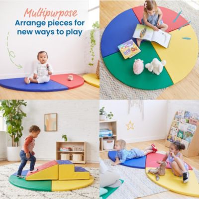 SoftZone All-Around Activity Mat, Assorted, 4-Piece