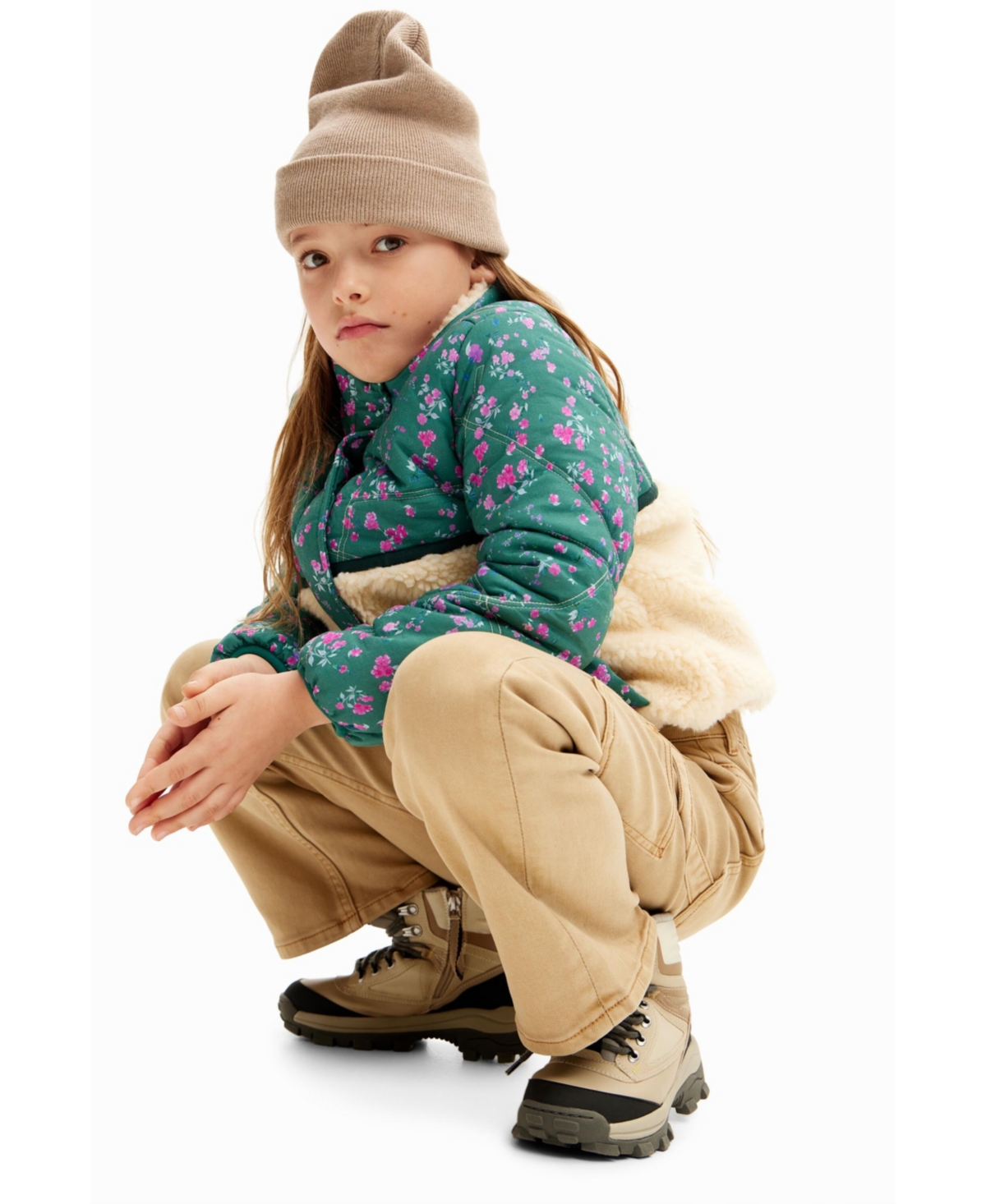 Desigual Girls Girls's Plain long pants