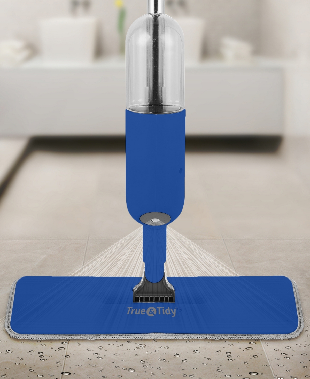 True & Tidy Spray-250 Spray Mop In Navy