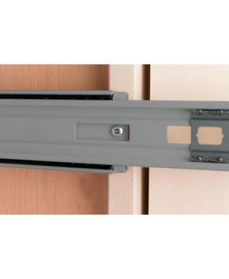 Double Pullout Top Mount Trash Can 27 qt., White, 4WCTM-15DM2