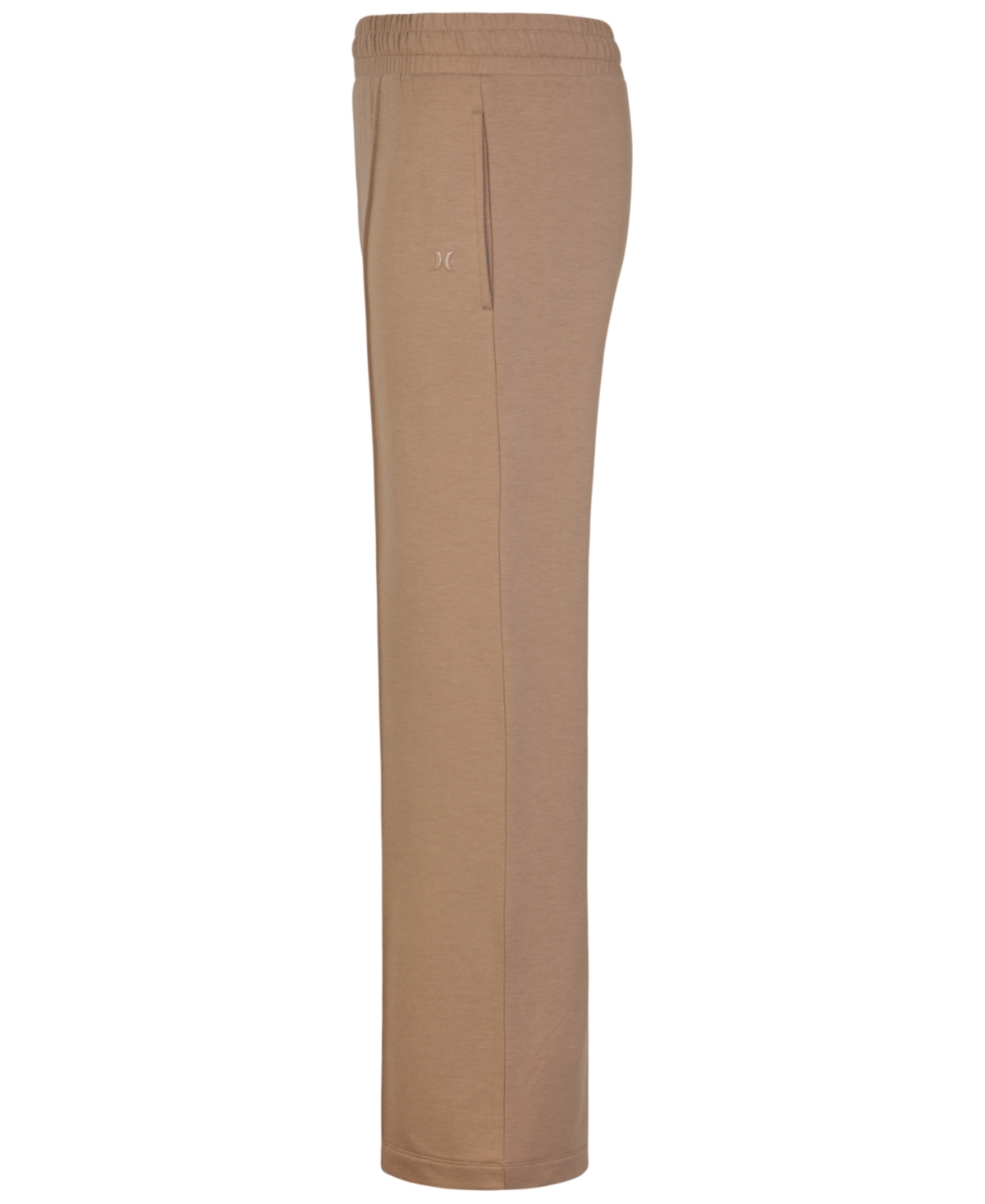 Hurley Big Girls Logo Wide Leg Fleece Pants