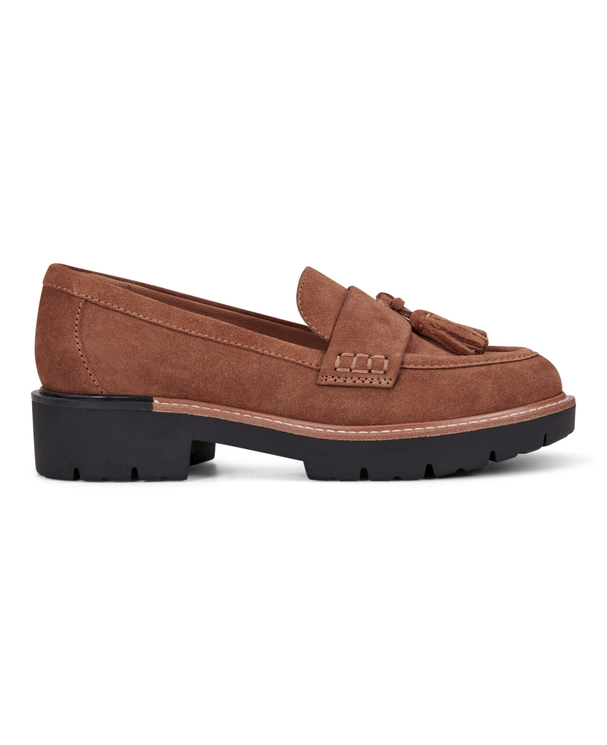 Earth Women's Zimm Tassel Lug Loafers In Brown