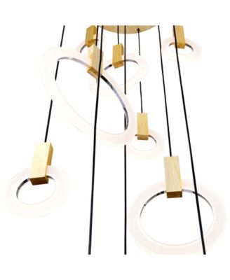 96" Metal Anello LED Pendant