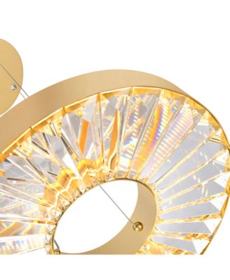 4" Metal Bjoux LED Chandelier