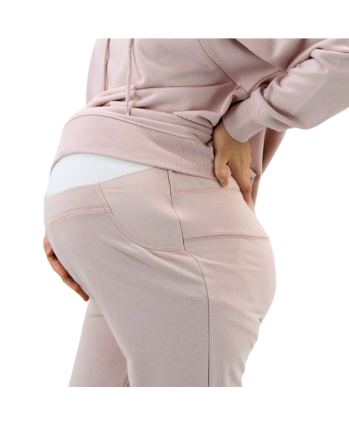 Maternity Pink Ub Sweatpants - Pink