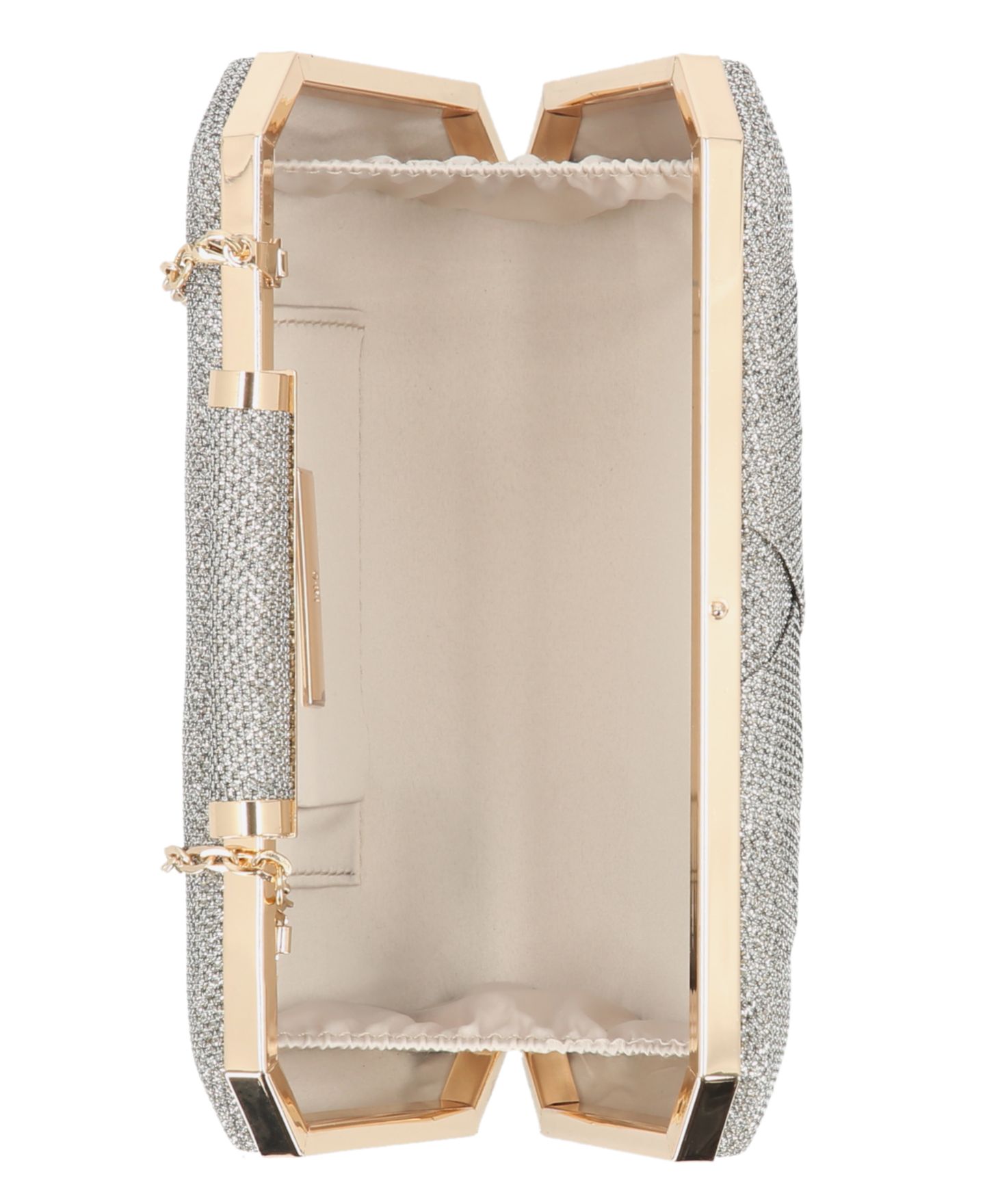 Женский клатч I.N.C. International Concepts Lindsayy XX Lurex Clutch, цвет: Чёрный / Золотой — фото 9