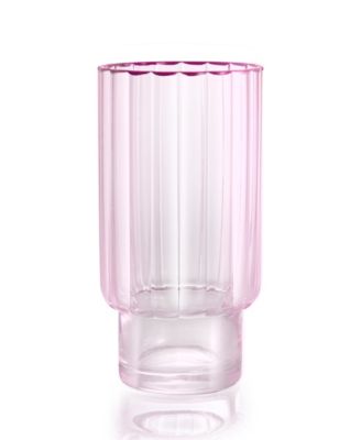 Cranberry Highball Glasses, Set of 4