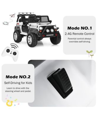 12V Kids Ride On Truck Remote Control Electric Car with Lights&Music
