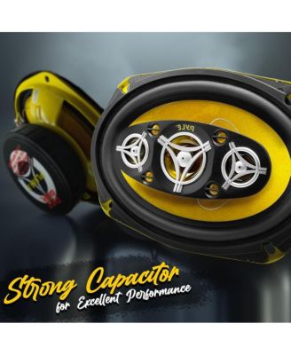 6'' x 9'' Eight-Way Car Speakers, 500 Watt