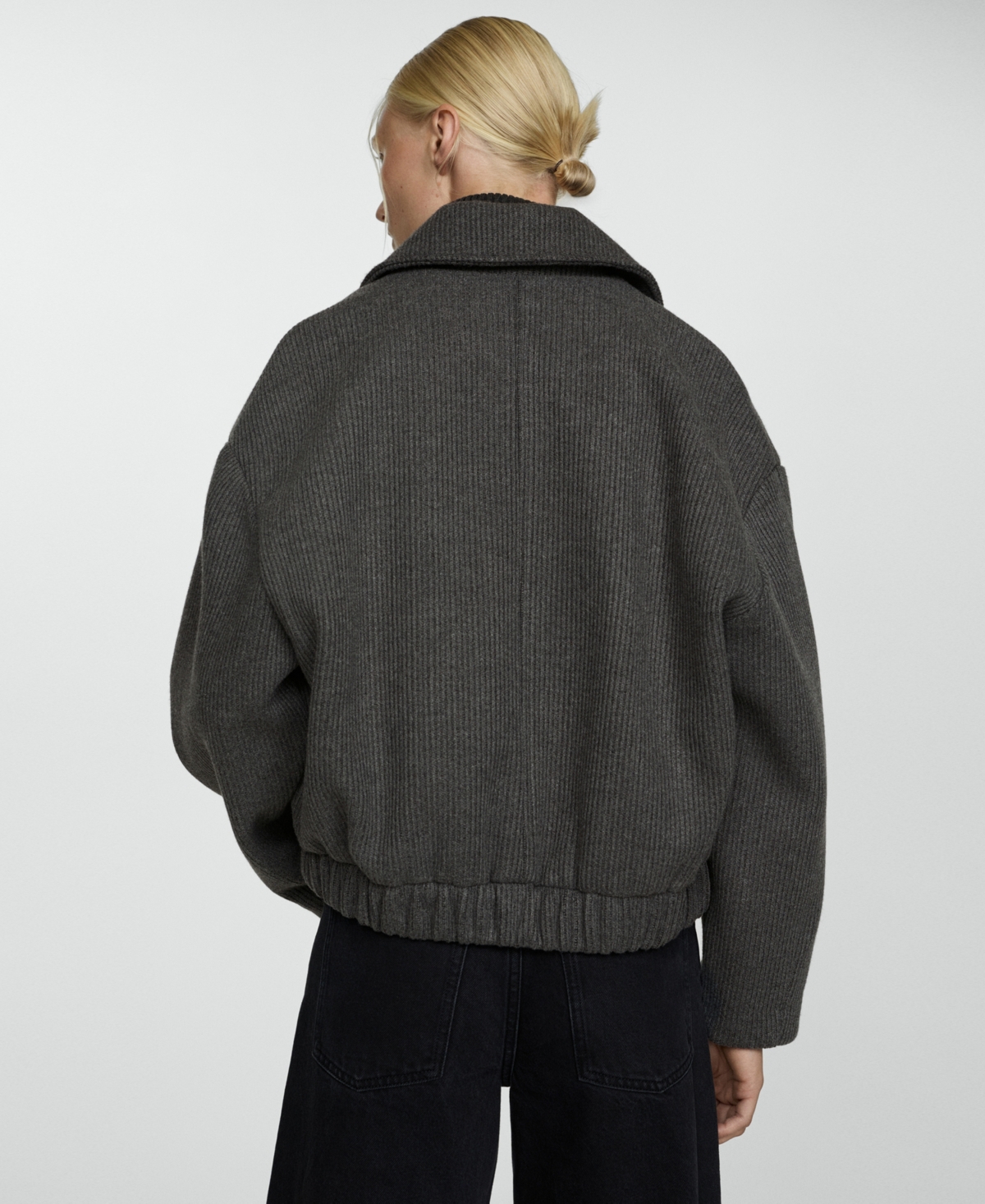 Mango Women's Pocket Knit Jacket