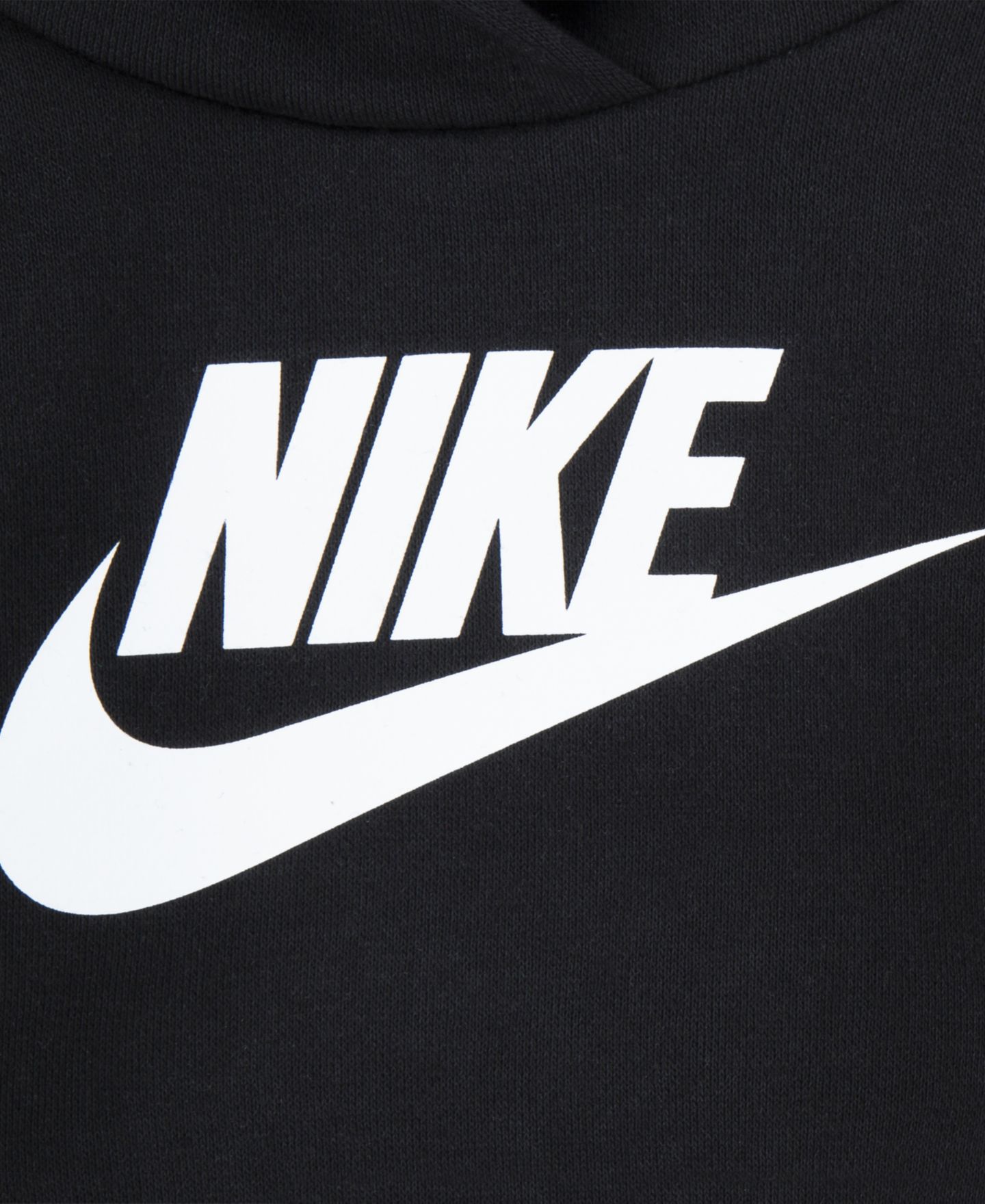 Детский комплект Nike Club Fleece: худи и брюки, 2 предмета, цвет: Чёрный — фото 7
