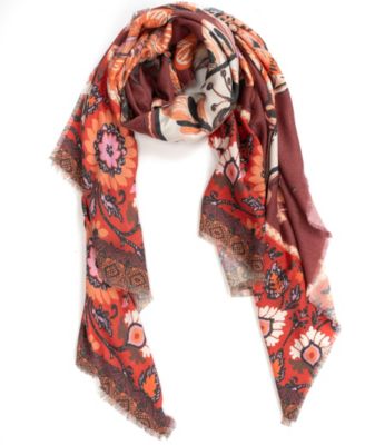 Paisley Floral Supersoft Oblong Scarf