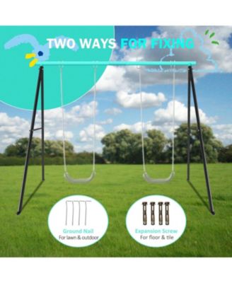 2-Seat Porch Swing Frame: Sturdy and Stylish Outdoor Seating