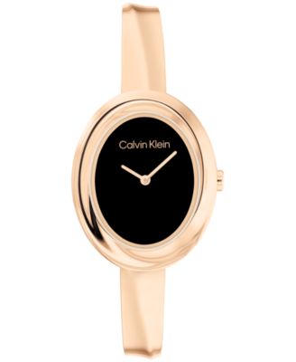 Calvin klein women's watch rose gold online