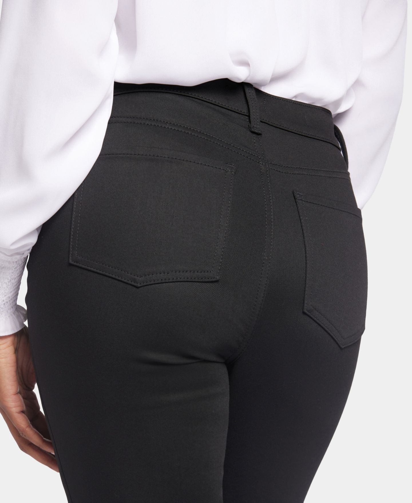 Женские джинсы NYDJ High-Rise Ami Skinny, цвет: Чёрный — фото 4