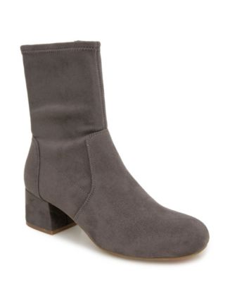 Women's  Road Stretch Block Heel Booties