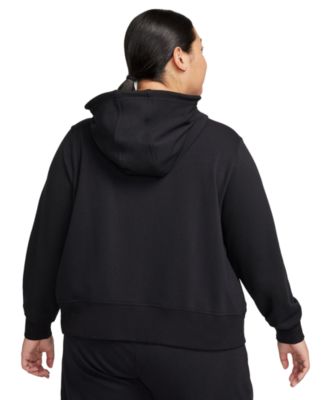 Plus Size Dri-FIT One Full-Zip French Terry Hoodie 