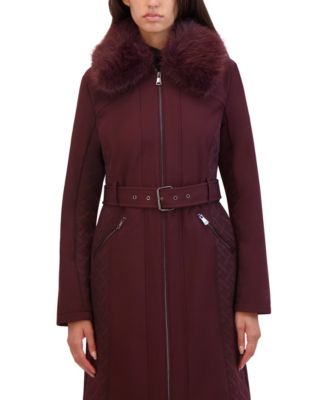 Women's Belted Soft Shell Coat