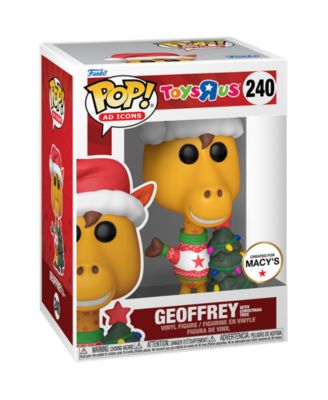 Pop! Ad Icons: Geoffrey with Christmas Tree Vinyl Figure, Created for Macy's