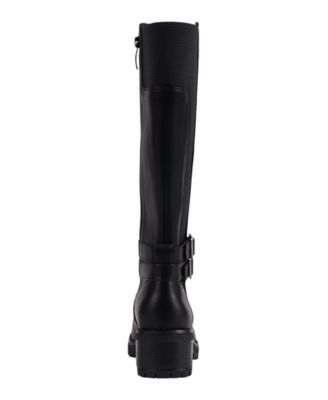 Women's Jonah Lug Sole Block Heel Knee High Boots