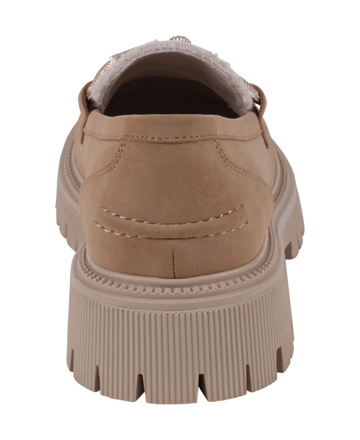 Женские туфли GC Shoes Vince Shearling Lug Sole, цвет: Верблюжий — фото 3