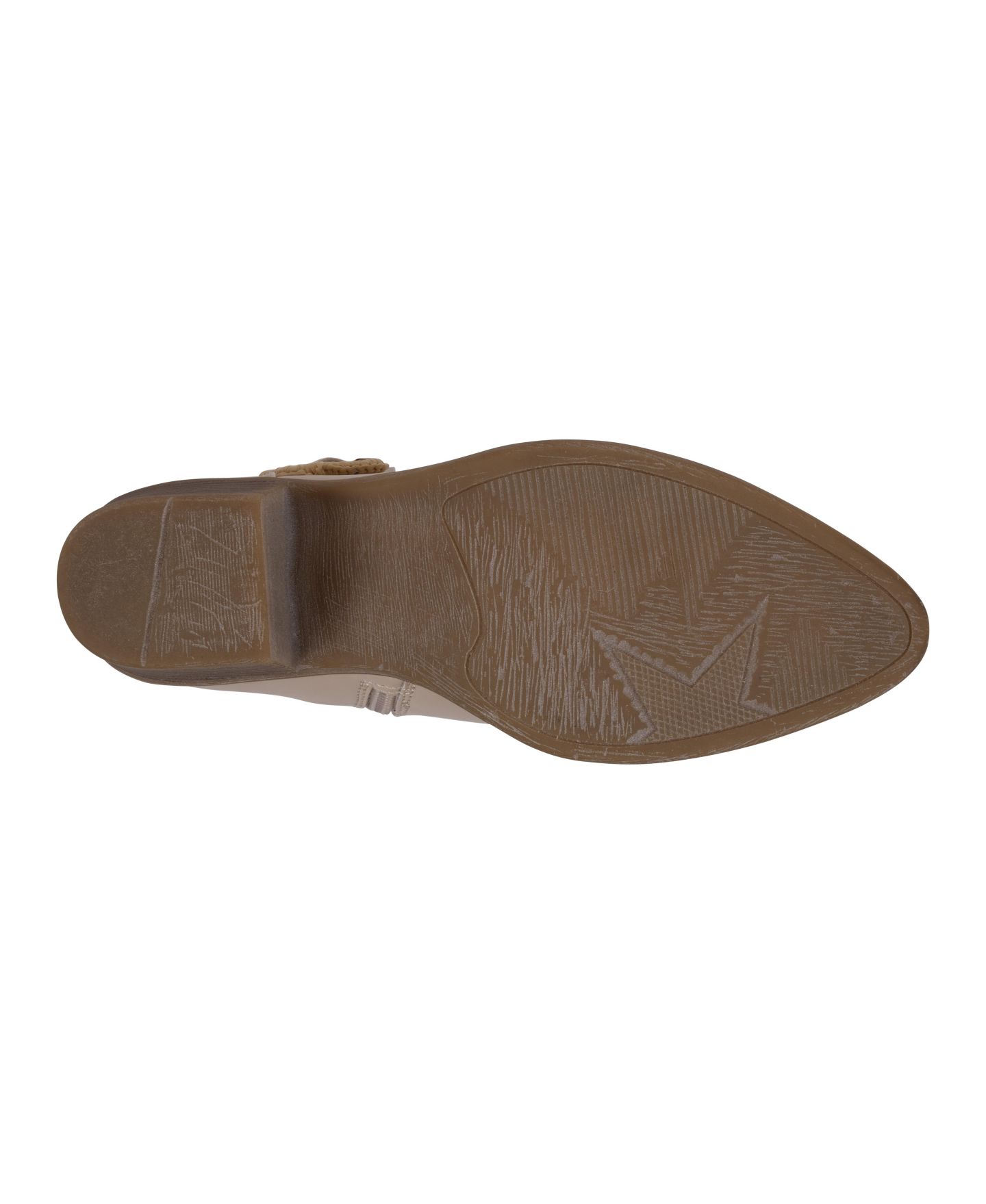 Женские ботинки GC Shoes Avery Woven Western Ankle, цвет: Бежевый — фото 5