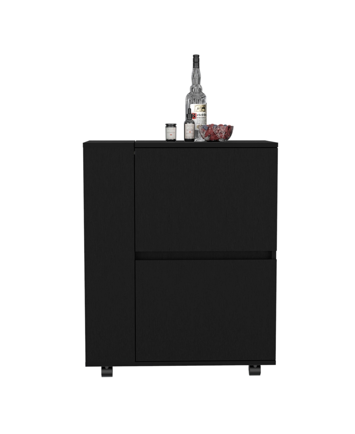 Depot E-Shop Tully Bar-Coffee Cart H, Kitchen & Living Room Furniture