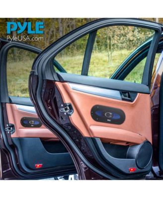 4" x 10" Three-Way Triaxial Speaker System, 300 Watt, Blue