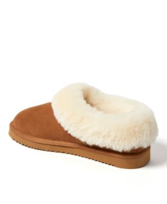 Women's Fireside by Adelaide Genuine Shearling Clog Slipper
