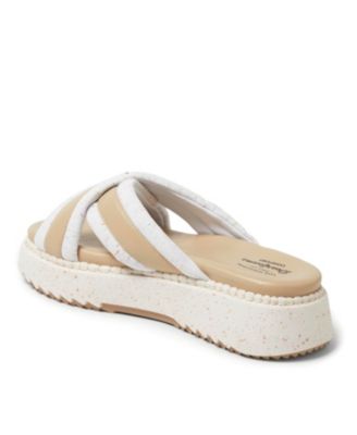 Women's Daisy Cross Strap Platform Sandal