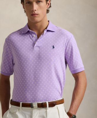 Men's Classic-Fit Soft Cotton Polo Shirt