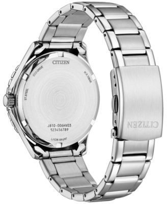 Eco-Drive Women's Stainless Steel Bracelet Watch 37mm