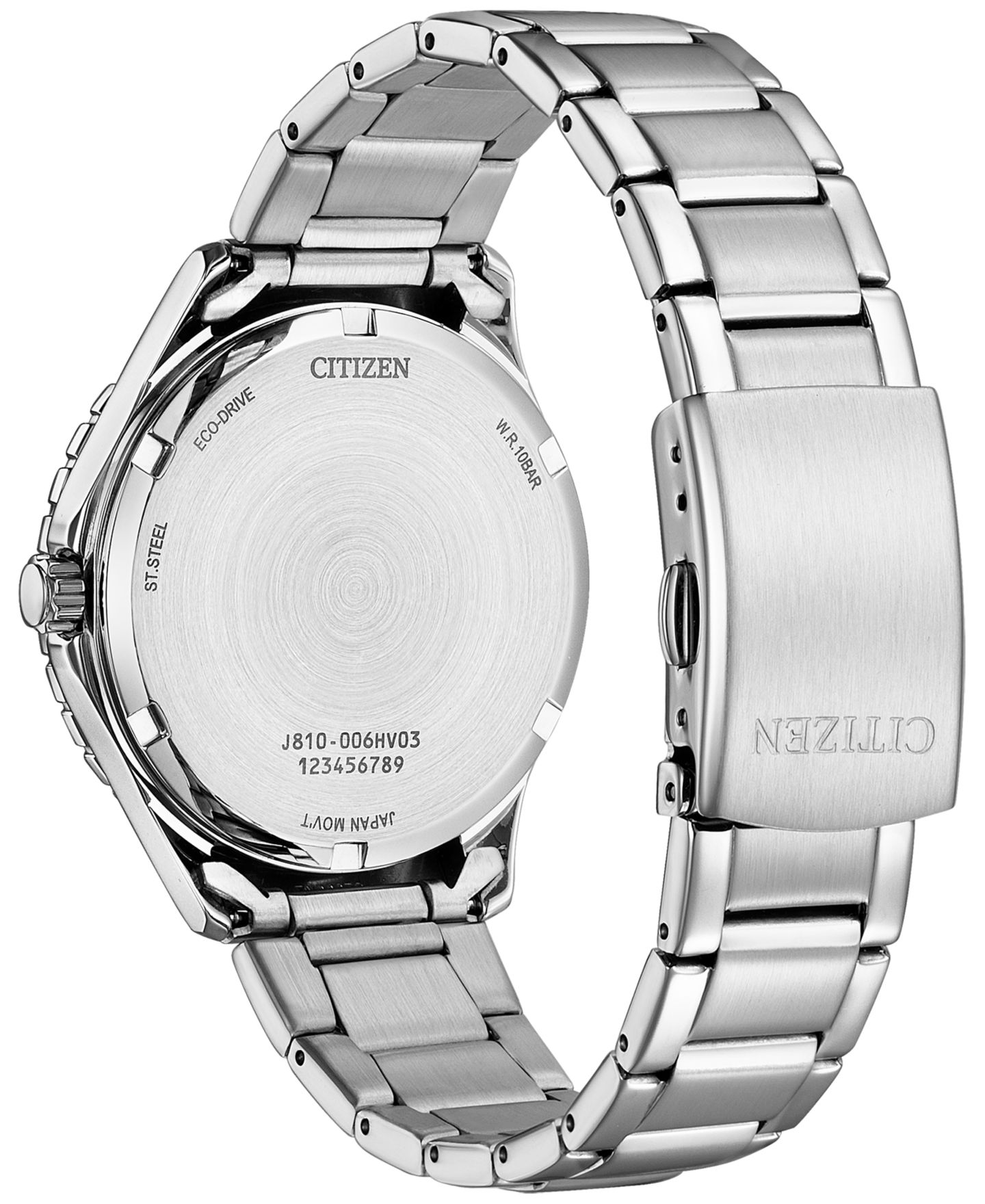 Женские часы Citizen Eco-Drive Stainless Steel Bracelet Watch 37mm — фото 3