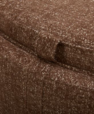 Jharli Fabric Storage Ottoman, Created for Macy's
